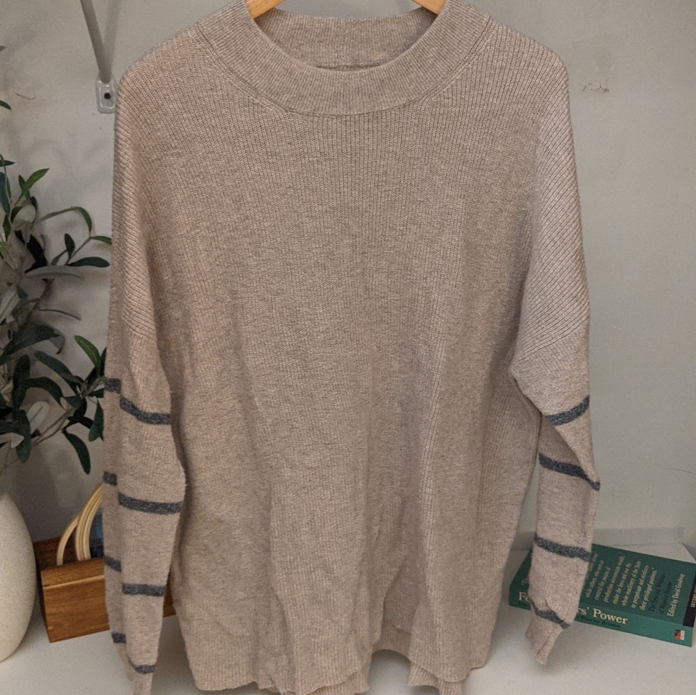 Tan oversized sweater